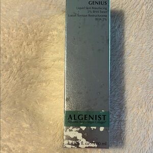 Algenist Genius Liquid Skin Resurfacing Toner NIB